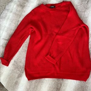 Red sweater